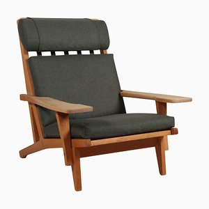 Model GE-375 Lounge Chair attributed to Hans J. Wegner for Getama, 1960s-HJB-1822316