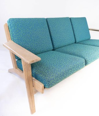 Model GE290 3 Seater Sofa in Oak by Hans J. Wegner for Getama, 1960s-UY-980658