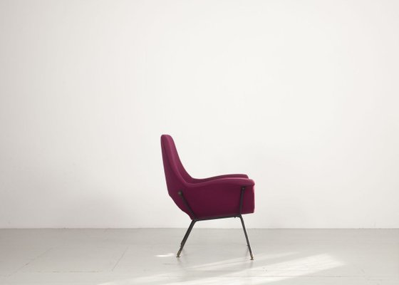 Model Golden Lounge Chair by Augusto Bozzi for Fratelli Saporiti, 1958-AA-831506