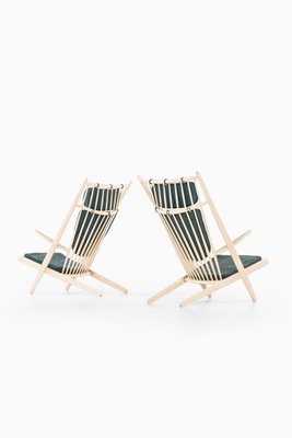 Model Goliat Easy Chairs by Poul Volther for Gemla, Sweden, Set of 2-SC-820532