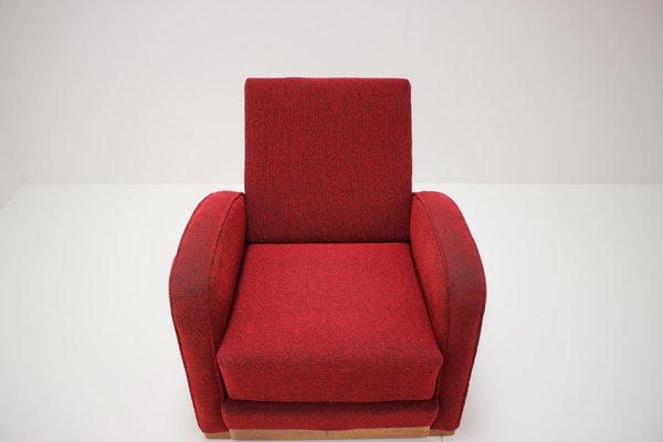 Model H-282 Armchair by Jindrich Halabala, Czechoslovakia, 1940s-TZ-727136