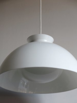 Model KD6 White Glass Pendant Lamp by Achille & Pier Giacomo Castiglioni for Kartell, 1959-CC-560126