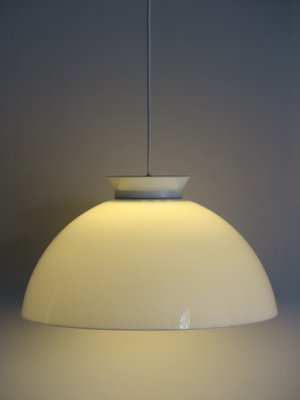 Model KD6 White Glass Pendant Lamp by Achille & Pier Giacomo Castiglioni for Kartell, 1959-CC-560126