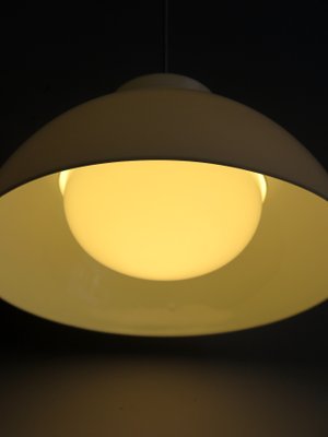 Model KD6 White Glass Pendant Lamp by Achille & Pier Giacomo Castiglioni for Kartell, 1959-CC-560126