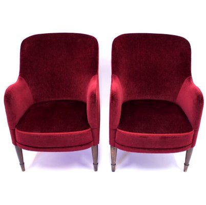 Model Konsert Lounge Chairs by Carl Malmsten, 1926, Set of 2-KQ-782653