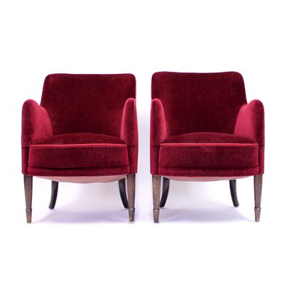 Model Konsert Lounge Chairs by Carl Malmsten, 1926, Set of 2-KQ-782653