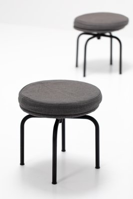 Model LC8 Stools by Le Corbusier for Cassina, 1970s, Set of 2-OO-656657