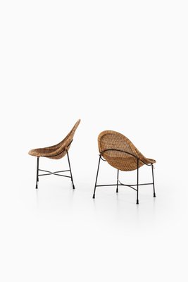 Model Lilla Kraal Lounge Chairs by Kerstin Horlin Holmquist for Nordiska Kompaniet, 1950s, Set of 2-SC-587065