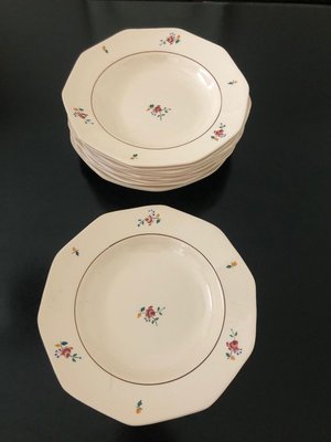 Model Lou Tableware Set from Saint Amand, 1950s, Set of 48-AVC-798330