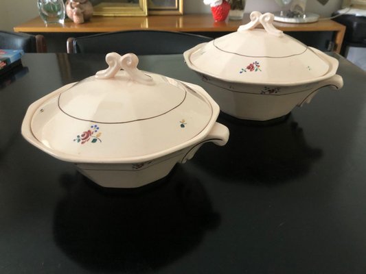 Model Lou Tableware Set from Saint Amand, 1950s, Set of 48-AVC-798330