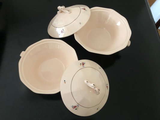 Model Lou Tableware Set from Saint Amand, 1950s, Set of 48-AVC-798330