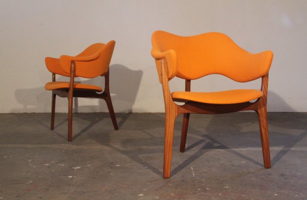 Model Napoli Chairs by Kjell Hjall and Bjarne Stave, 1950s, Set of 2-QNP-2016202