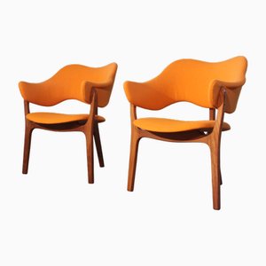 Model Napoli Chairs by Kjell Hjall and Bjarne Stave, 1950s, Set of 2-QNP-2016202