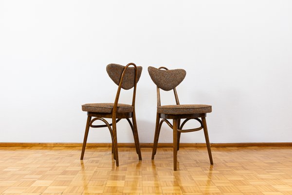 Model No. 124 Chairs attributed to Helena & Jerzy Kurmanowicz, Poland, 1960s, Set of 6-IXL-2018485