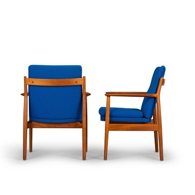 Model No. 341 Armchairs by Arne Vodder for Sibast, 1970s, Set of 2-GWD-1009316