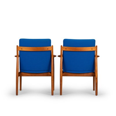 Model No. 341 Armchairs by Arne Vodder for Sibast, 1970s, Set of 2-GWD-1009316