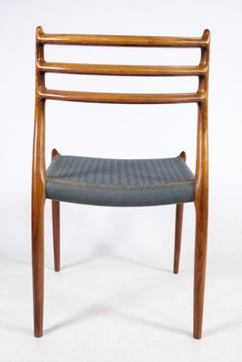 Model No 78 Dining Chairs by N. O. Møller, 1960, Set of 8-UY-1368591