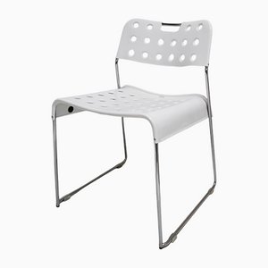 Model Omkstack Steel Chair by Rodney Kinsman for Bieffeplast, Italy, 1970s-WF-1088093