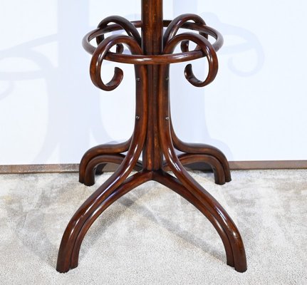 Model Parrot N ° 10.401 Coat Rack in Beech from Thonet, 1920s-RVK-1724895