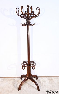 Model Parrot N ° 10.401 Coat Rack in Beech from Thonet, 1920s-RVK-1724895