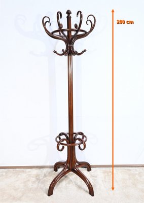 Model Parrot N ° 10.401 Coat Rack in Beech from Thonet, 1920s-RVK-1724895