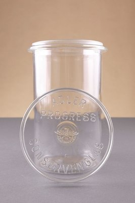 Model Progress Storage Glasses from Glashüttenwerke Adlerhütten, 1936, Set of 2-YGX-737668