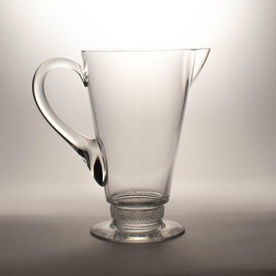 Model Reims Glass Jug by Rene Lalique for Lalique, 1940s-IXK-1420576