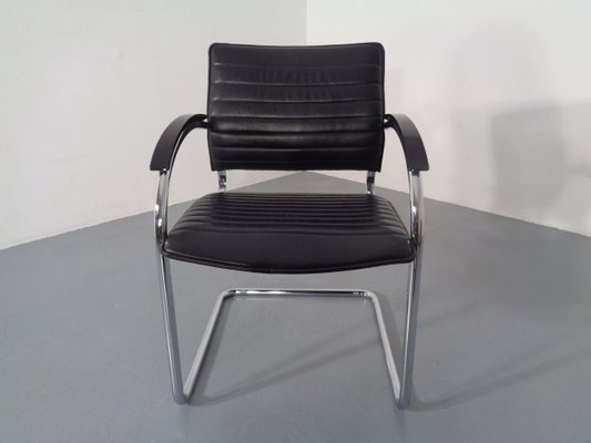 Model S78 Cantilever Leather Armchair by Josef Gorcia & Andreas Krob for Thonet, 1980s-RDW-772026