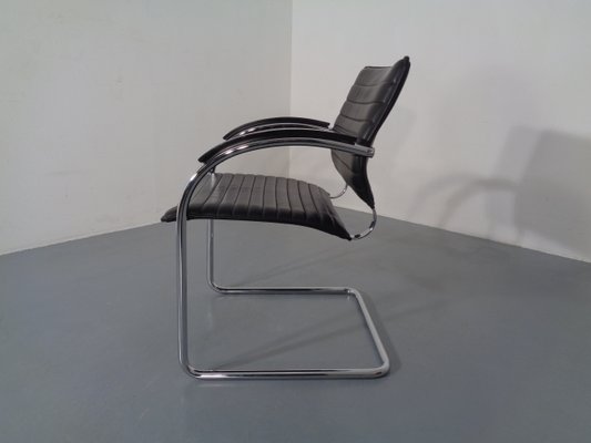 Model S78 Cantilever Leather Armchair by Josef Gorcia & Andreas Krob for Thonet, 1980s-RDW-772026