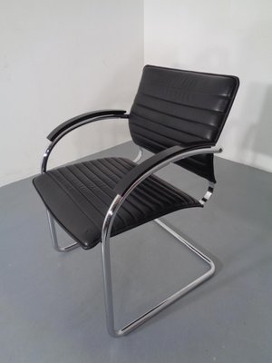 Model S78 Cantilever Leather Armchair by Josef Gorcia & Andreas Krob for Thonet, 1980s-RDW-772026