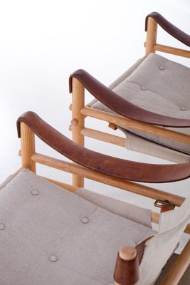 Model Sirocco Easy Chairs attributed to Arne Norell, 1970s, Set of 2-QU-1759789