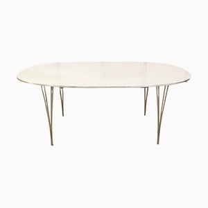 Model Super Ellipse Table by Arne Jacobsen Piet Hein and Bruno Mathsson for Fritz Hansen-FGA-1323556