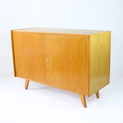 Model U-450 Sideboard in Oak, Interior by Jiří Jiroutek for Interier Praha, Czechoslovakia, 1960s-UL-1396421