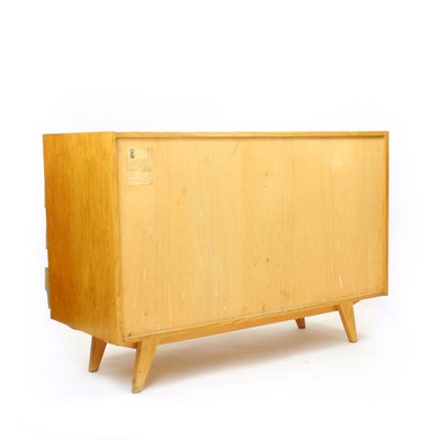 Model U 460 Sideboard in Oak by Jiří Jiroutek for Interier Praha, 1960s, Set of 3-UL-1724208