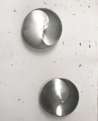 Model Yin Yang Wall Lamps by Hermian Sneyders for Raak, 1970, Set of 2-VAM-967459