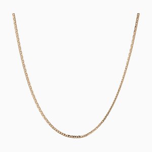 Modern 18 Karat Yellow Gold Flat Mesh Chain-OLU-2041574