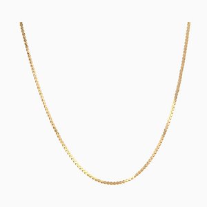 Modern 18 Karat Yellow Gold Mesh Chain-OLU-1342976