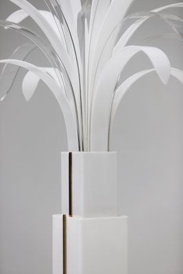 Modern Acrylic Palm Tree Floor Lamp by Theo Verhulst, Belgian, 1982-CF-1406558