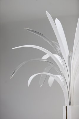 Modern Acrylic Palm Tree Floor Lamp by Theo Verhulst, Belgian, 1982-CF-1406558