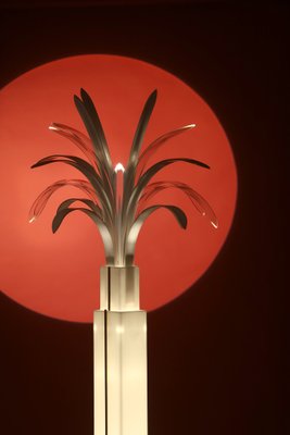 Modern Acrylic Palm Tree Floor Lamp by Theo Verhulst, Belgian, 1982-CF-1406558