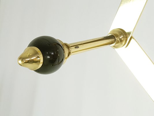 Modern Adjustable Brass & Bakelite Coat Rack by L. Caccia Dominioni for Azucena, 1950s-RD-1764425