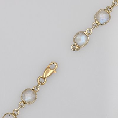 Modern Baume Creation Moonstones Vermeil Necklace, 2023-OLU-1731246