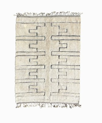 Modern Beni Ouarain Berber Rug-QJU-2027653