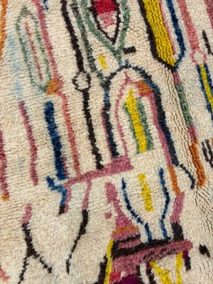 Modern Beni Ouarain Berber Rug-QJU-2019741