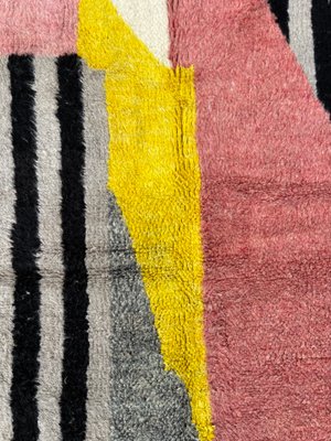 Modern Beni Ouarain Berber Rug-QJU-2019736