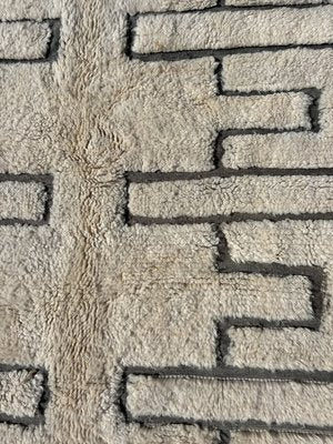 Modern Beni Ouarain Berber Rug-QJU-2027653