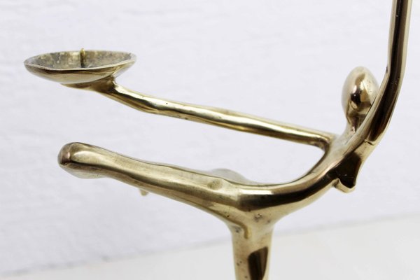 Modern Brass Candleholder, 1970s-BQF-1776195