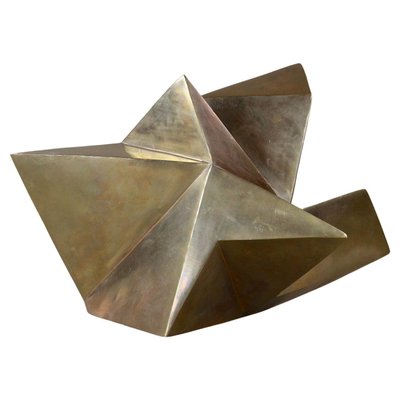 Modern Bronze Crystal Sculpture by M. Treml, Austria, 2019-TQA-1419936