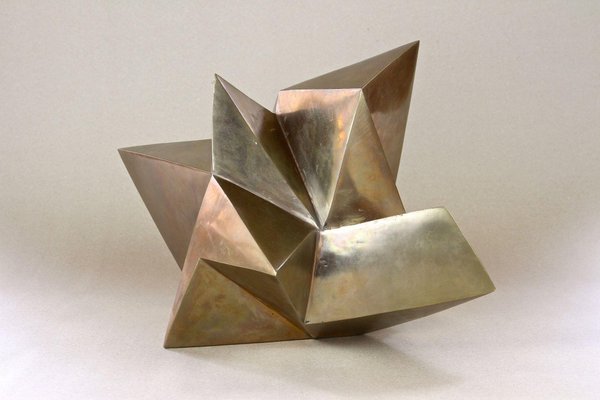 Modern Bronze Crystal Sculpture by M. Treml, Austria, 2019-TQA-1419936