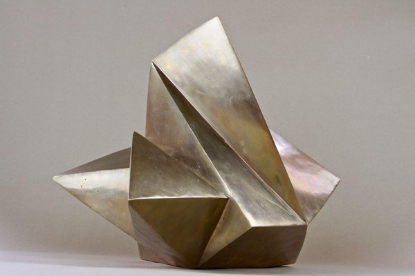 Modern Bronze Crystal Sculpture by M. Treml, Austria, 2019-TQA-1419936